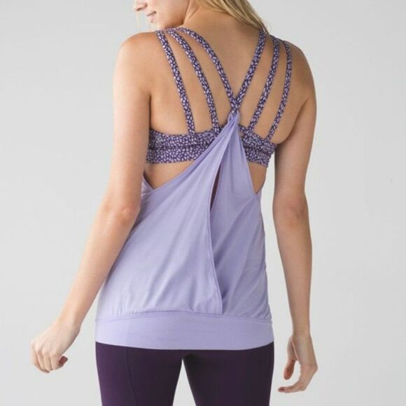 Lululemon Noveau Limits Tank Lilac size 4 NWOT - Picture 9 of 11